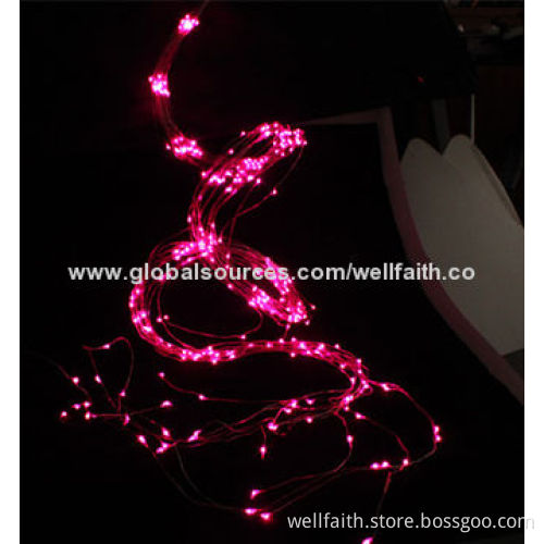 Factory Direct Sale Decoration Solar Copper Silver String Lights with 110V Voltage